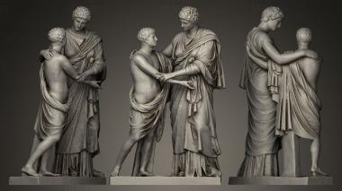 3D model Orestes and Electra (STL)